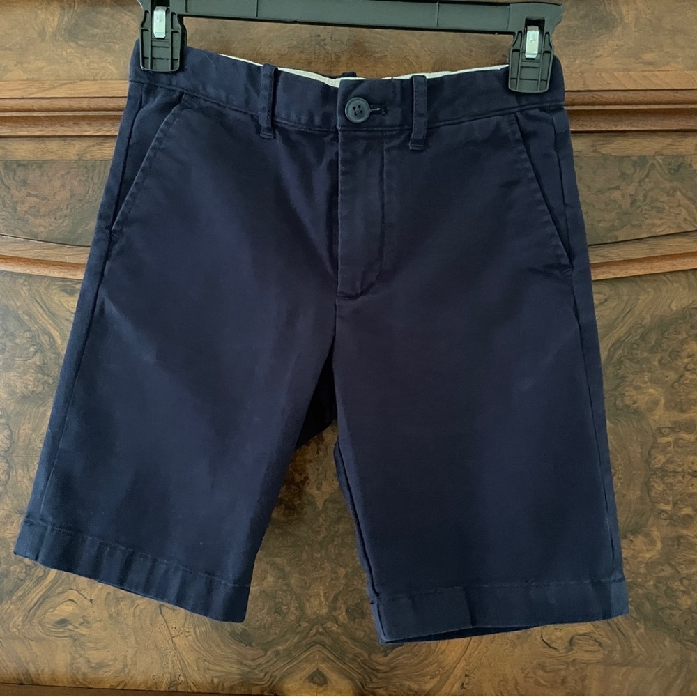 Crewcuts Boys Navy Blue Chino Shorts Size 6